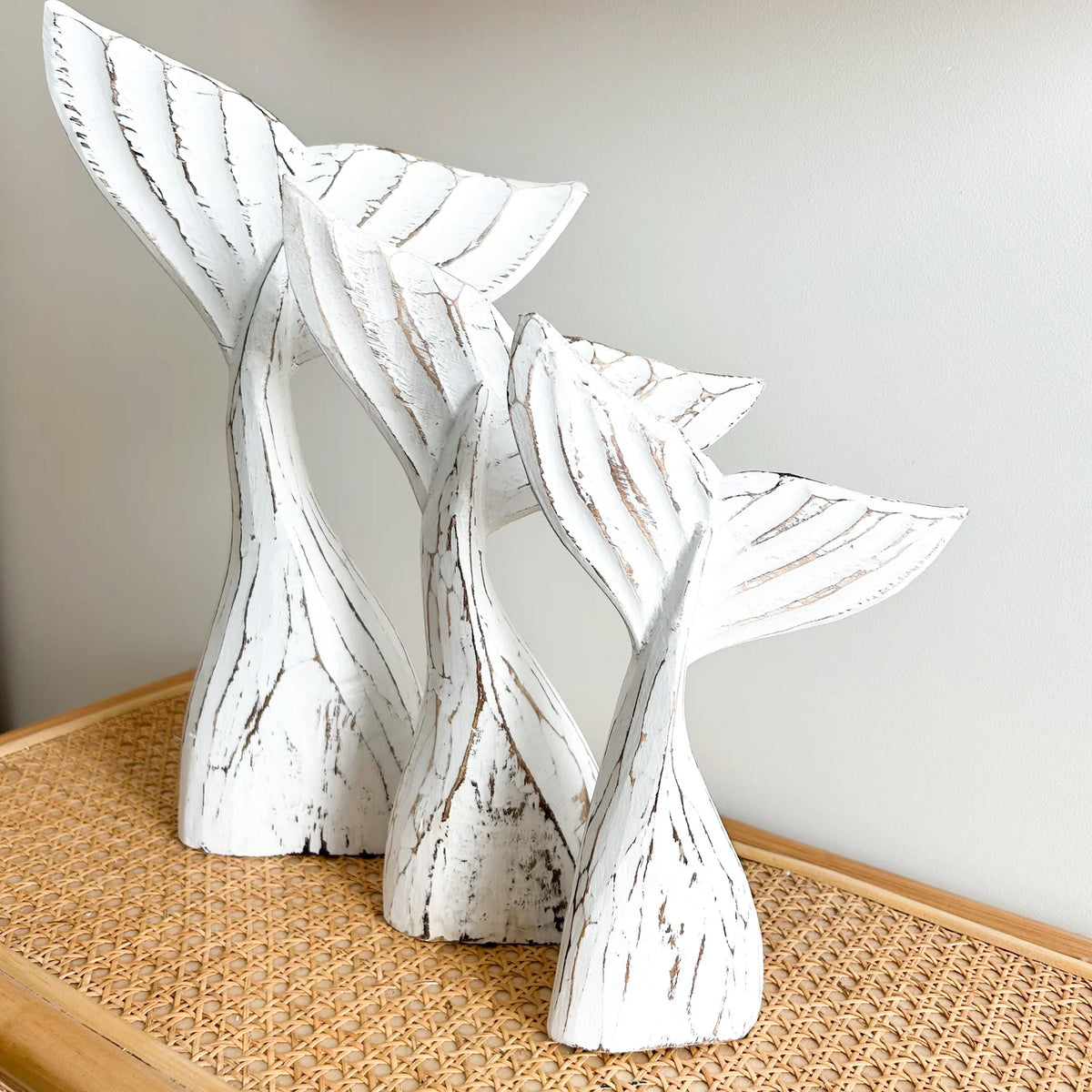木彫飾品-鯨魚尾Whale Tail